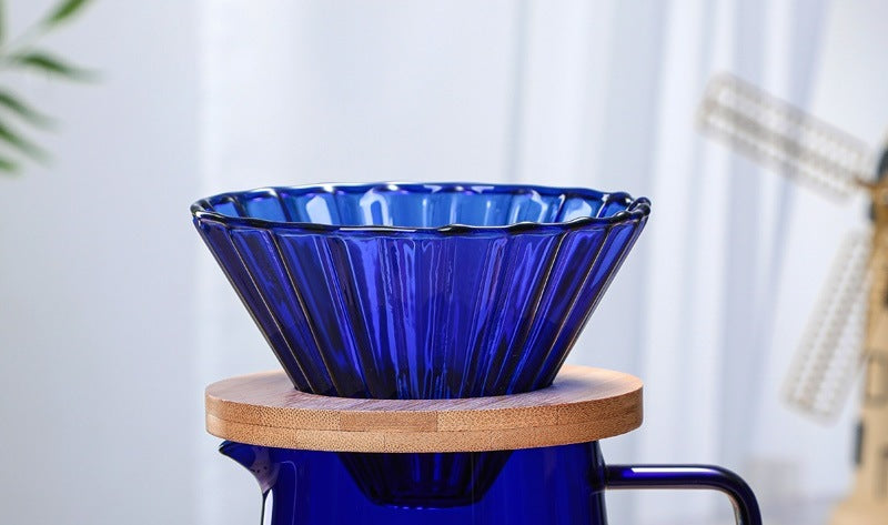 V60 Glass Pour-Over Coffee Server
