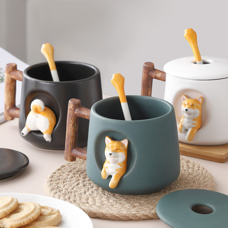 Cute & Creative Ceramic Mug with a Touch of Personality