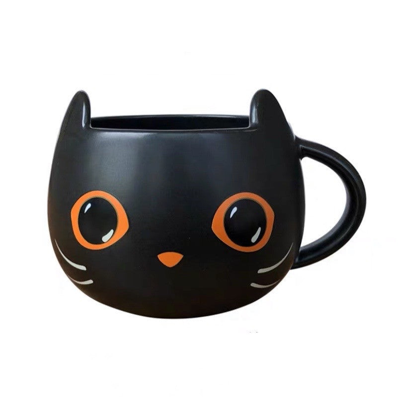 Pumpkin Covered Spoon Mug