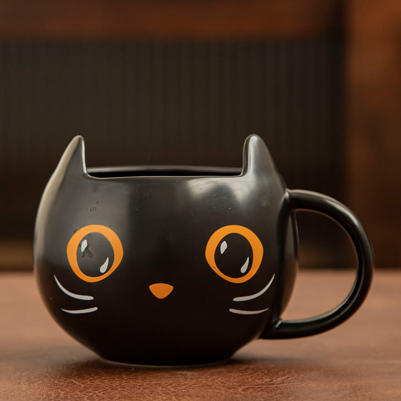 Pumpkin Covered Spoon Mug