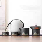 Portable travel tea set
