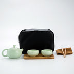 Portable Ceramic Matte Glazed Travel Tea Set