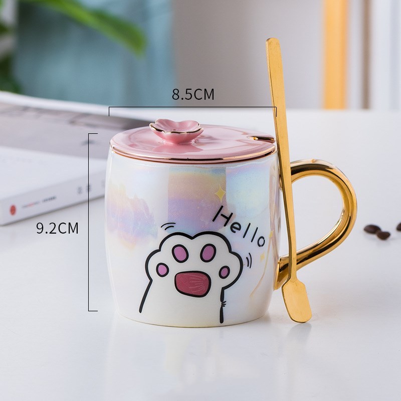 Cartoon Ceramic Mug Set