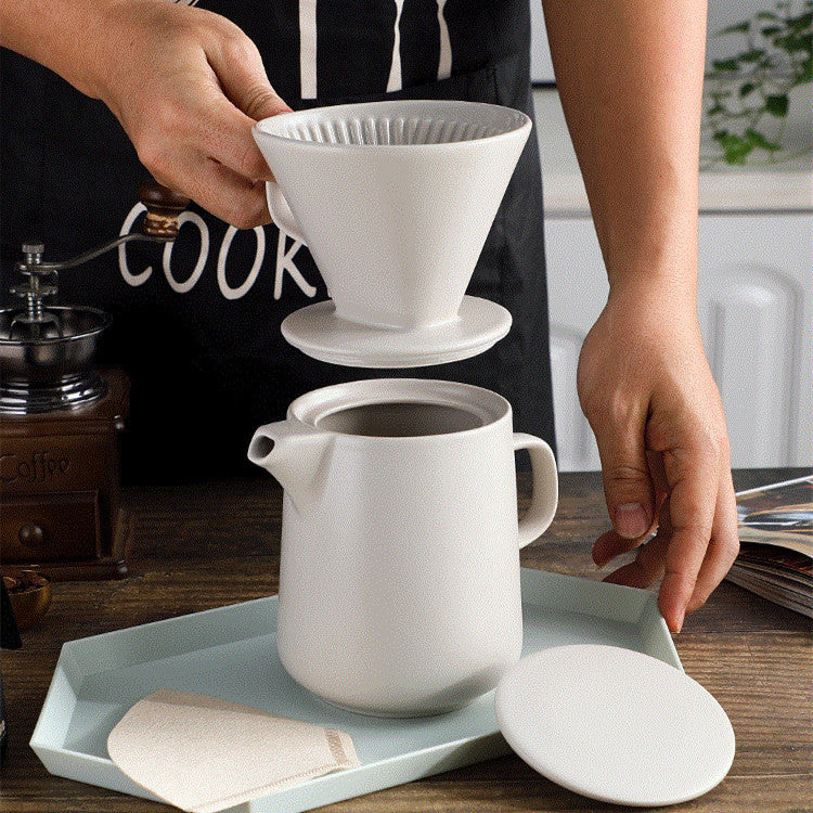 Ceramic Drip Coffee Set