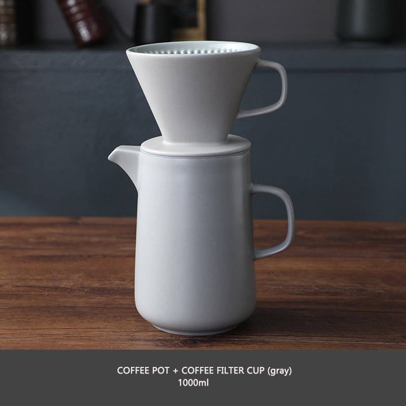 Ceramic Drip Coffee Set