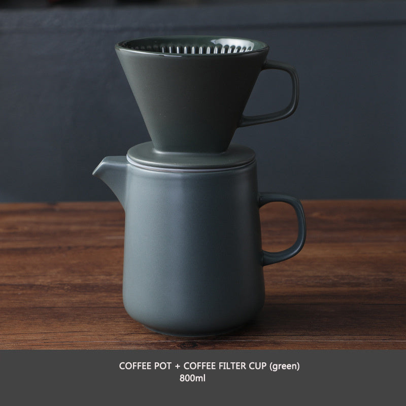Ceramic Drip Coffee Set