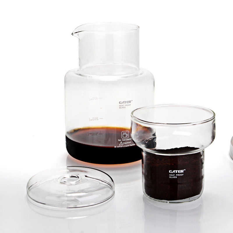 GATER Stainless Steel Ice Drip Coffee Pot