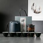 Simple And Portable Glass Kung Fu Teapot
