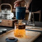 Simple And Portable Glass Kung Fu Teapot