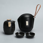 Porcelain Kung Fu Travel Tea Set