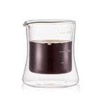 Double Glass Cake Coffee Pot