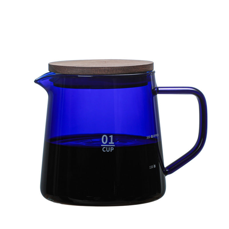 V60 Glass Pour-Over Coffee Server