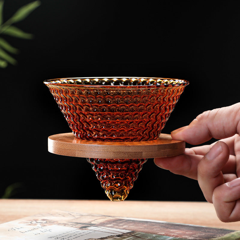 V60 Glass Pour-Over Coffee Server