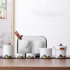 Portable travel tea set