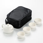 Portable Ceramic Matte Glazed Travel Tea Set