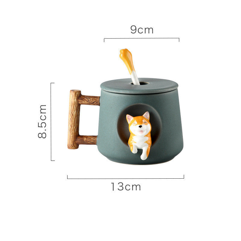 Cute & Creative Ceramic Mug with a Touch of Personality