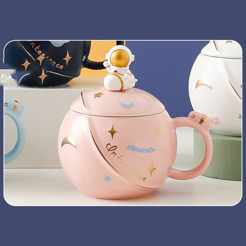 Astronaut Planet Mug