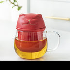 Thickened Glass Tea Separation Cup