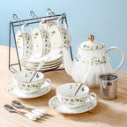 Nordic Pastoral Flower Tea Cup Household Style