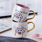 Cartoon Ceramic Mug Set
