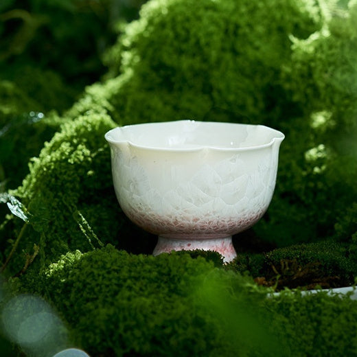 Crystal Glaze Ice Crystal Ceramic Cup