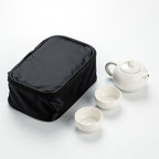 Portable Ceramic Matte Glazed Travel Tea Set