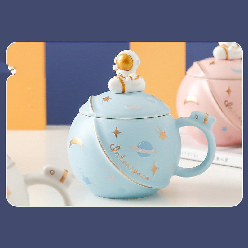 Astronaut Planet Mug