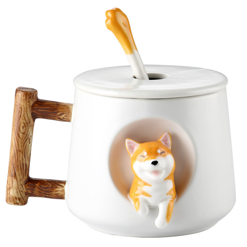 Cute & Creative Ceramic Mug with a Touch of Personality