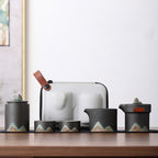 Portable travel tea set