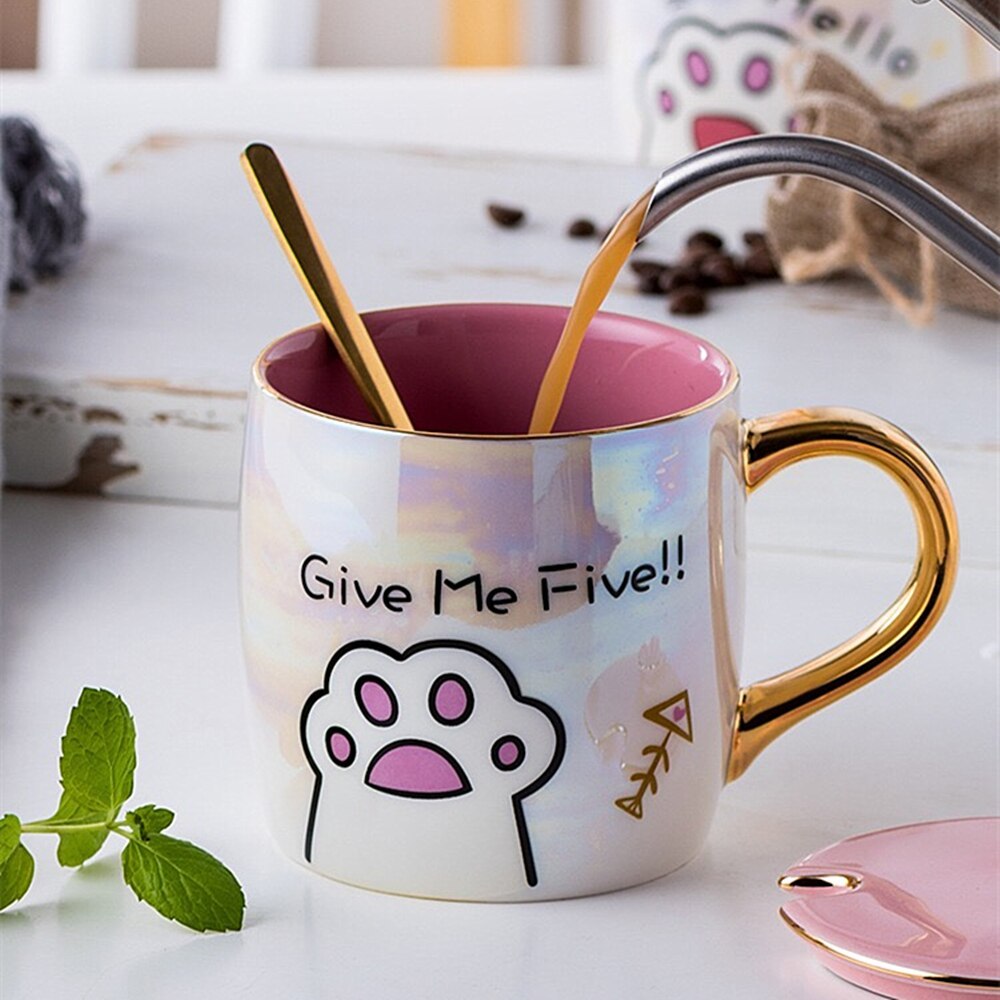 Cartoon Ceramic Mug Set