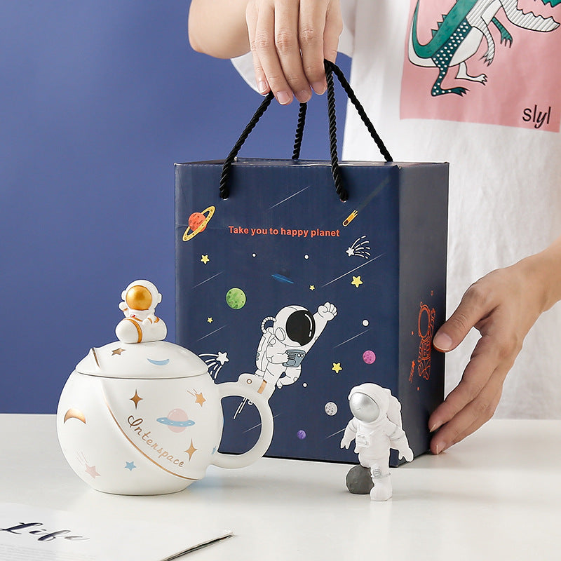 Astronaut Planet Mug