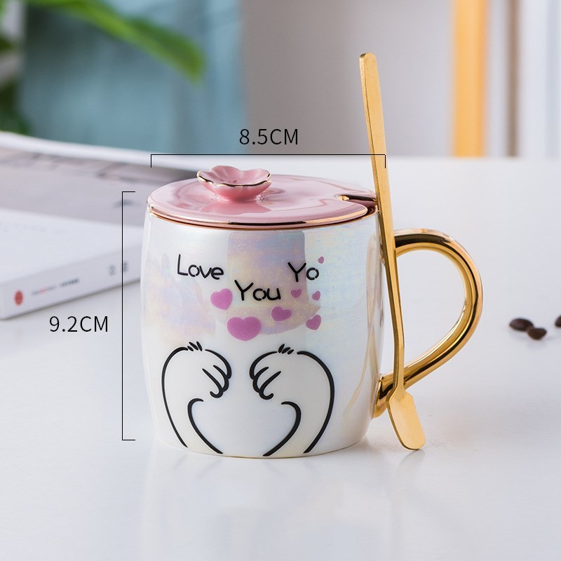 Cartoon Ceramic Mug Set