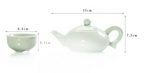 Celadon small fish cup carp tea set