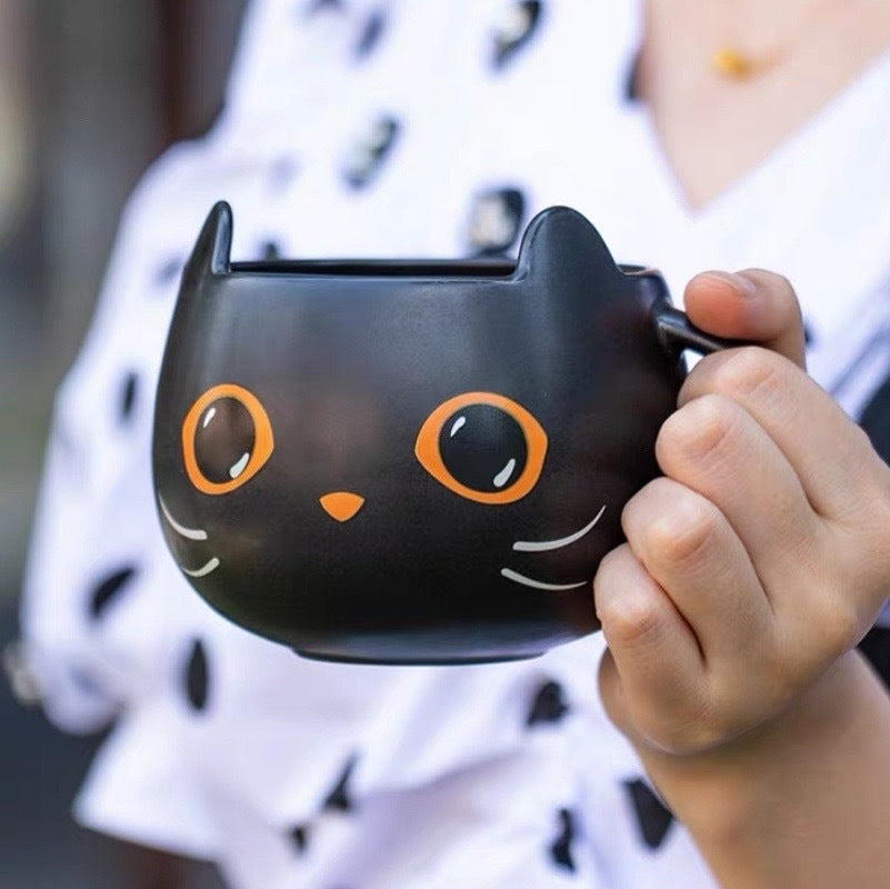 Pumpkin Covered Spoon Mug