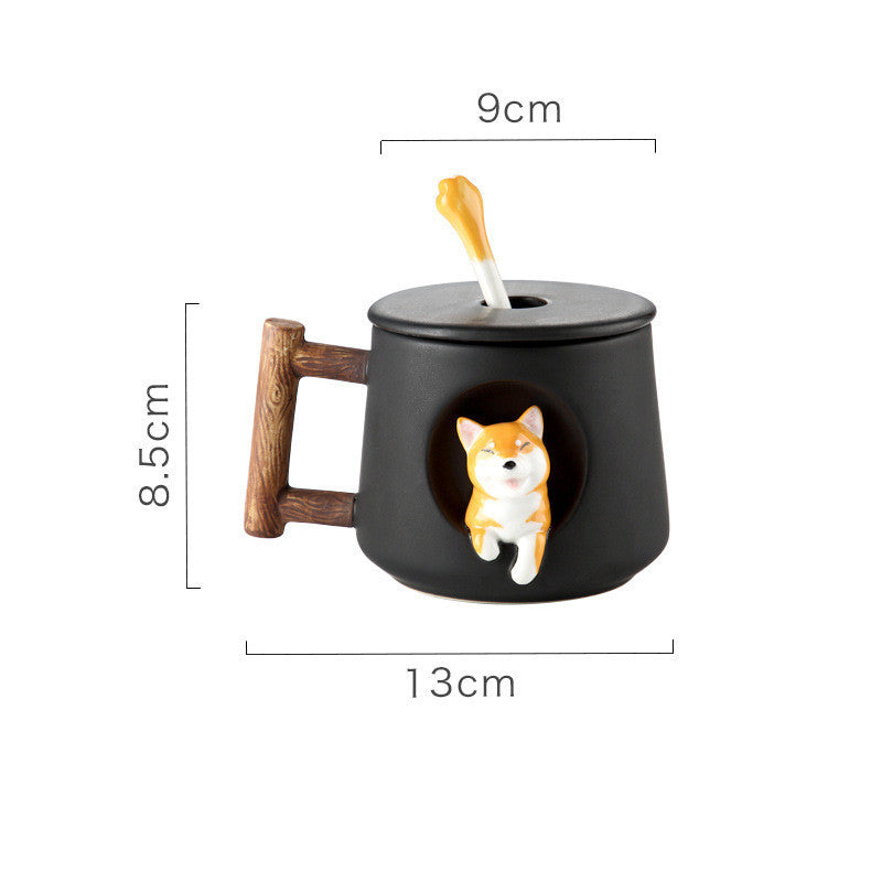 Cute & Creative Ceramic Mug with a Touch of Personality
